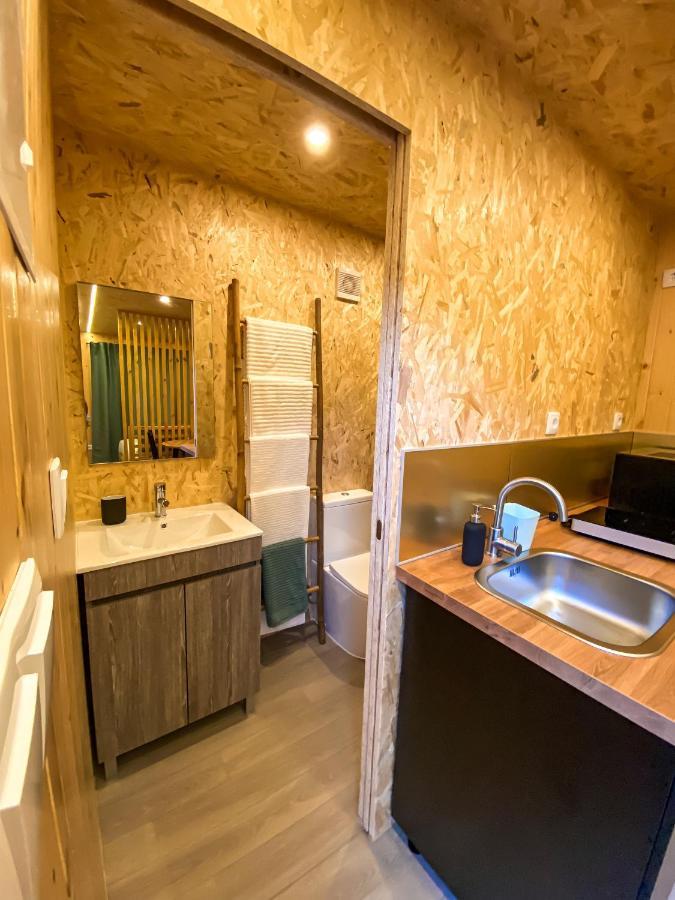 Bungalow Pichoses Geres Camping Rio Caldo Екстер'єр фото